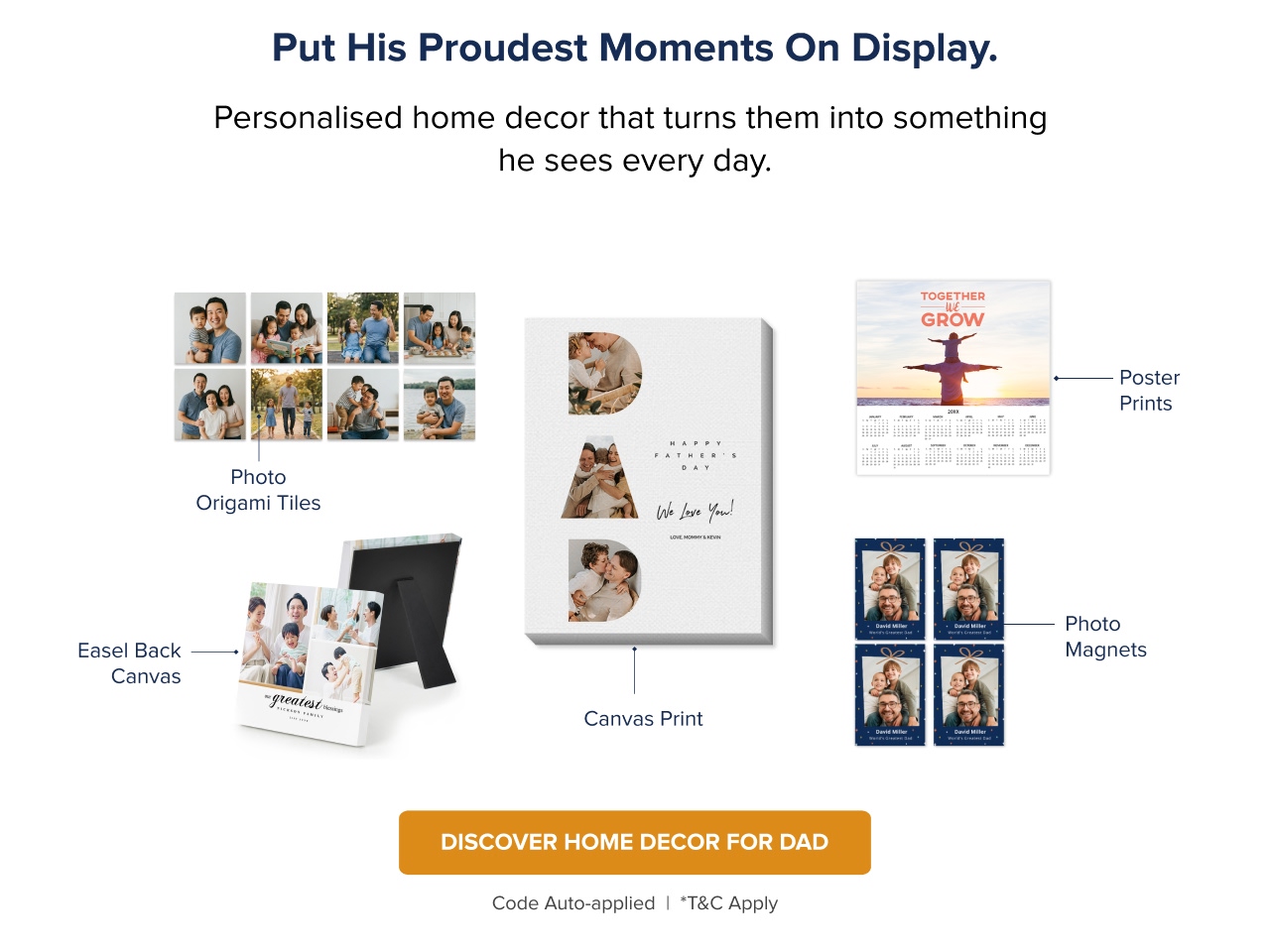 Discover Home Decor Gifts for Dad